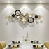Circles in circles Metal Wall Clock